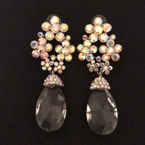AURORA BOREALIS CRYSTAL DROP EARRINGS